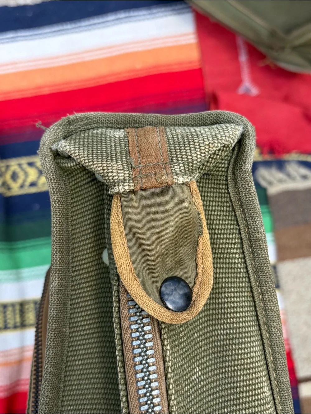 WWII B4 USAF officer garmet bag